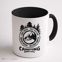 Camping Kinda Girl Coffee Mug thumb 1