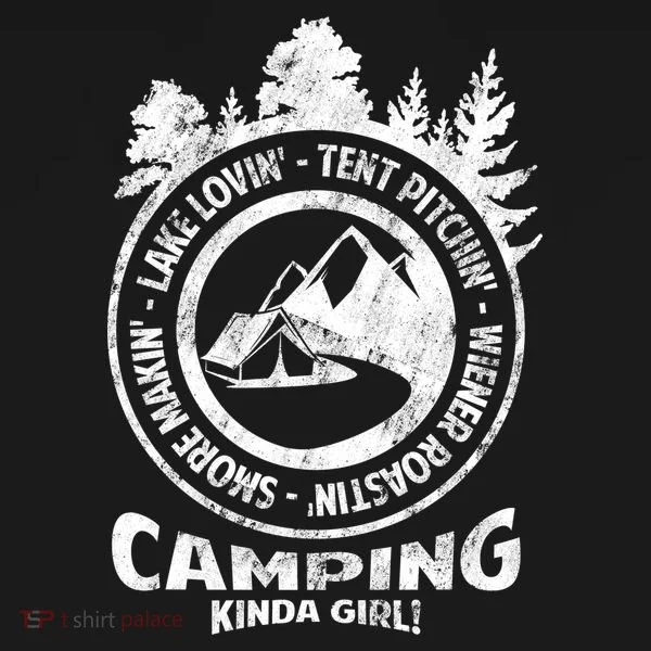Camping Kinda Girl Tank Top