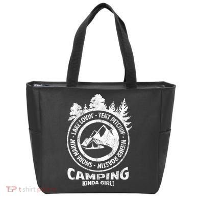 Camping Kinda Girl Tote Bag