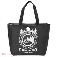 Camping Kinda Girl Tote Bag thumb 0