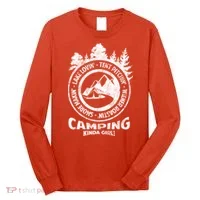Camping Kinda Girl Long Sleeve Shirt thumb 0
