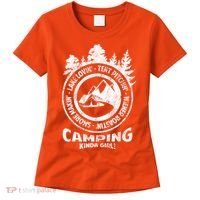 Camping Kinda Girl Women's T-Shirt thumb 0