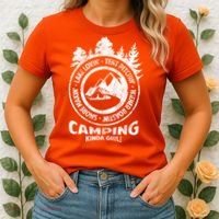 Camping Kinda Girl Women's T-Shirt thumb 2