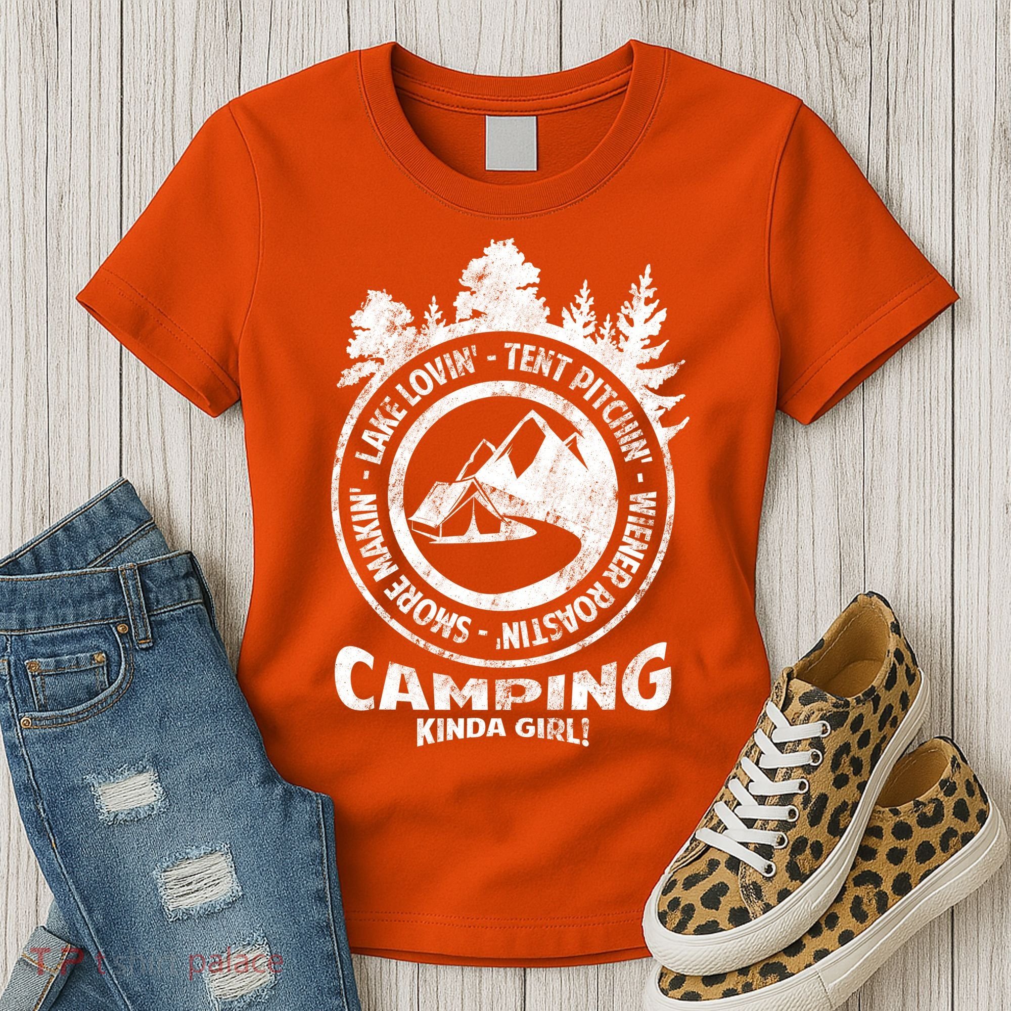 Camping Kinda Girl Women's T-Shirt