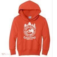 Camping Kinda Girl Kids Hoodie thumb 0