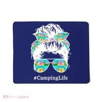 Camping Life Messy Hair Mousepad thumb 0
