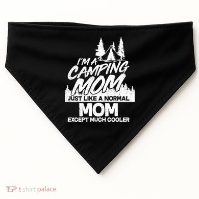 Camping Mom USA-Made Doggie Bandana