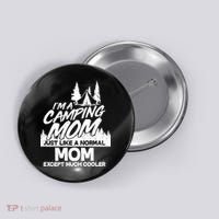 Camping Mom Button thumb 0