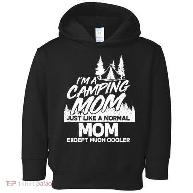 Camping Mom Toddler Hoodie