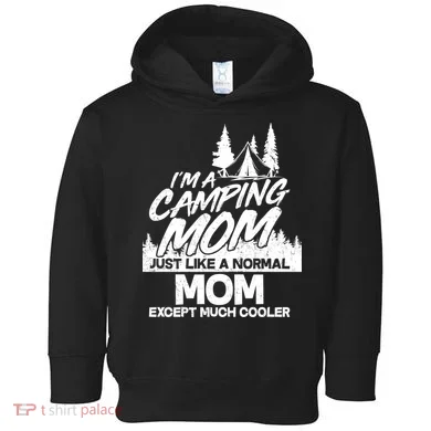 Camping Mom Toddler Hoodie