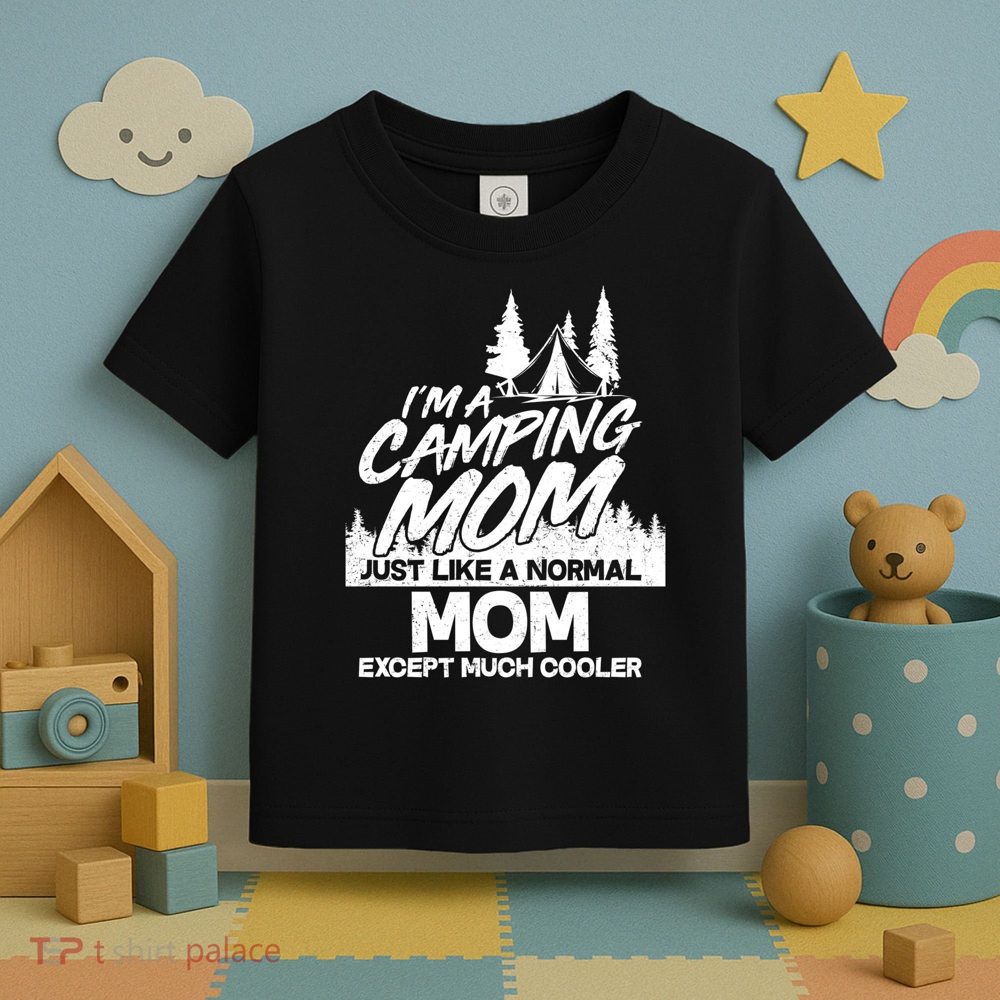 Camping Mom Toddler T-Shirt