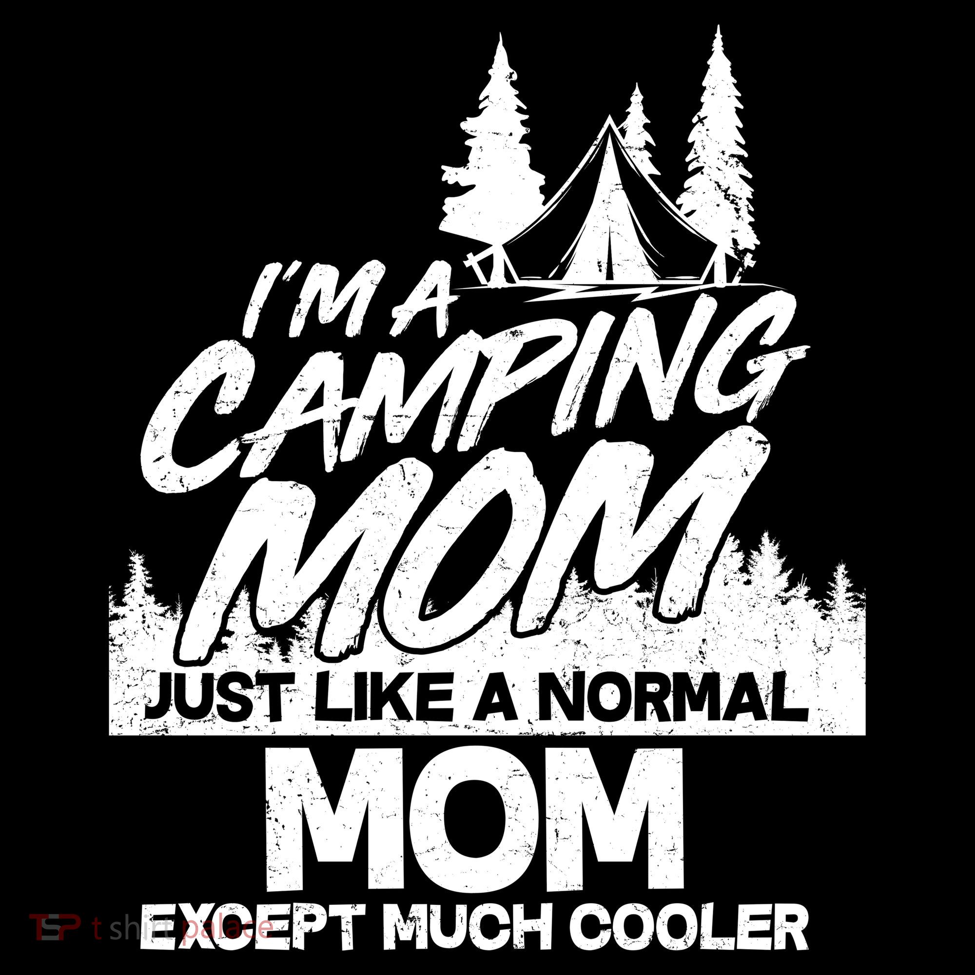 Camping Mom Toddler T-Shirt