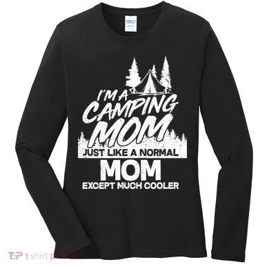 Camping Mom Women's Long Sleeve Shirt