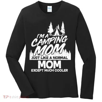 Camping Mom Women's Long Sleeve Shirt