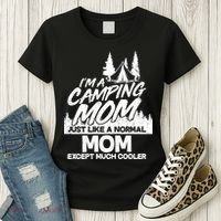 Camping Mom Women's T-Shirt thumb 3