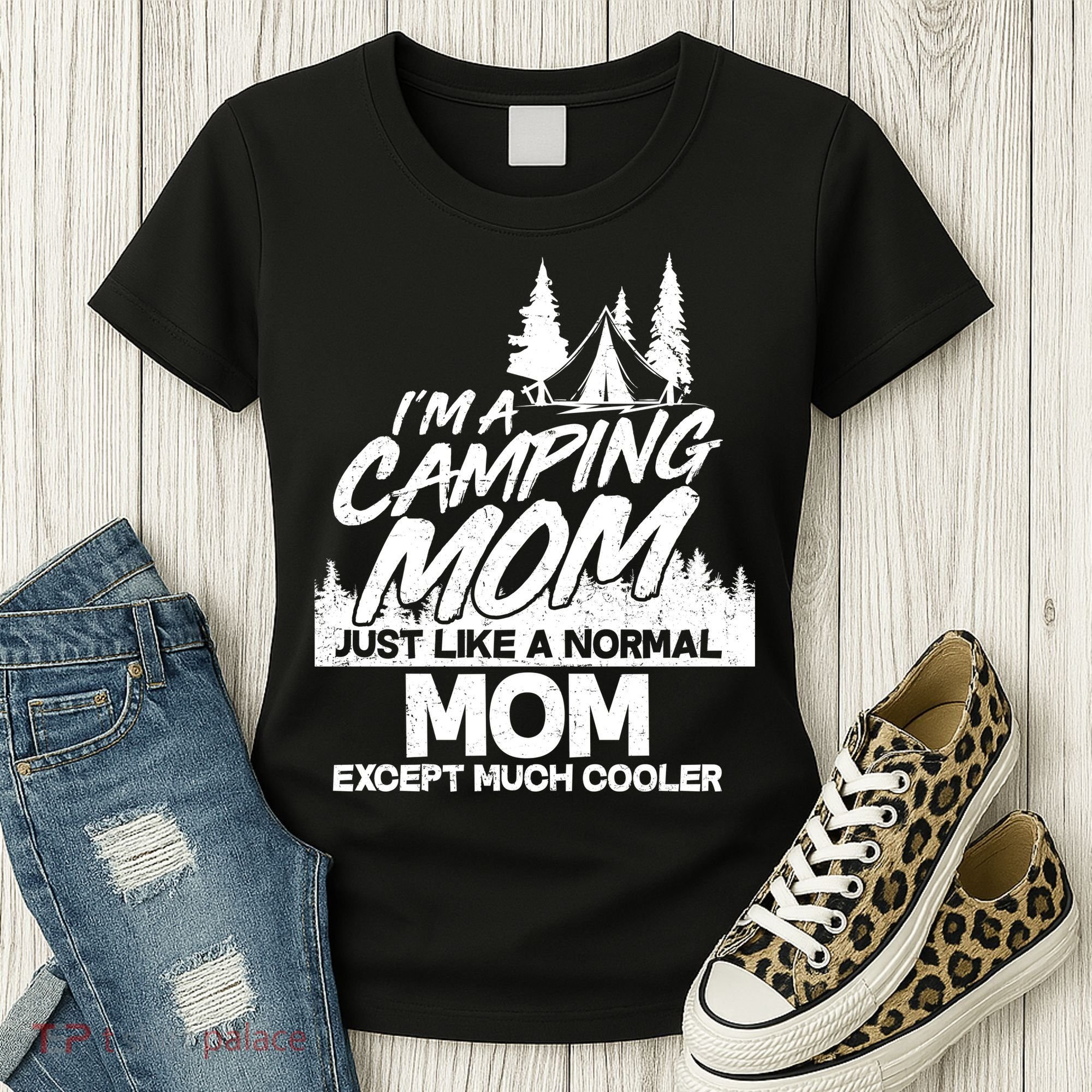 Camping Mom Women's T-Shirt