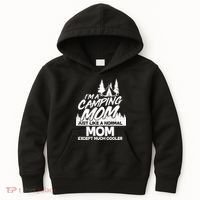 Camping Mom Kids Hoodie thumb 0