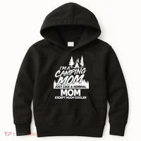 Camping Mom Kids Hoodie thumb 0