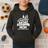 Camping Mom Kids Hoodie thumb 2
