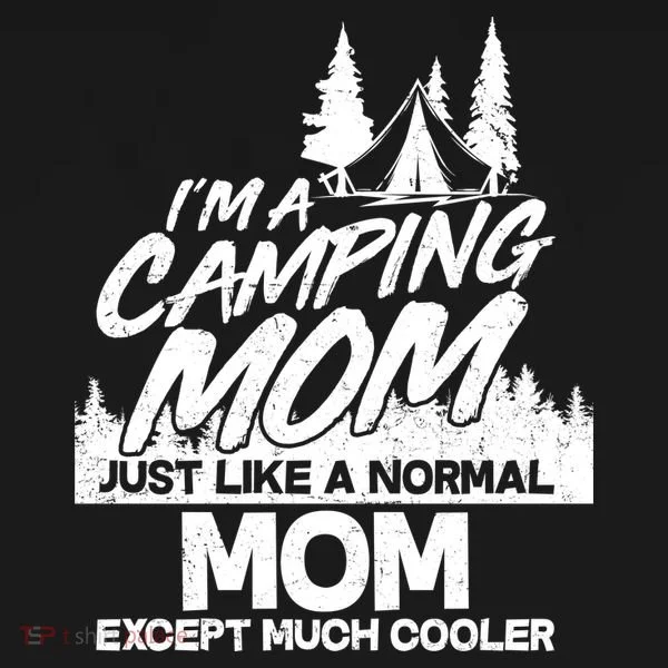 Camping Mom Kids Hoodie