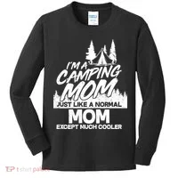 Camping Mom Kids Long Sleeve Shirt thumb 0