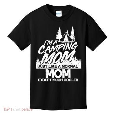 Camping Mom Kids T-Shirt