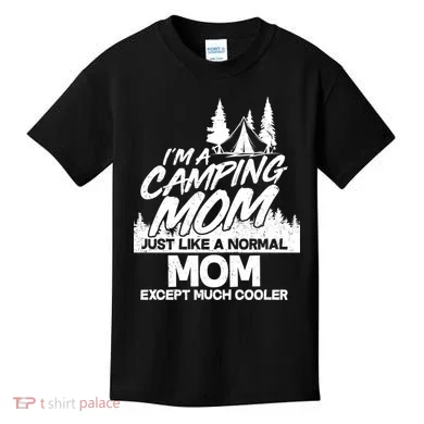 Camping Mom Kids T-Shirt