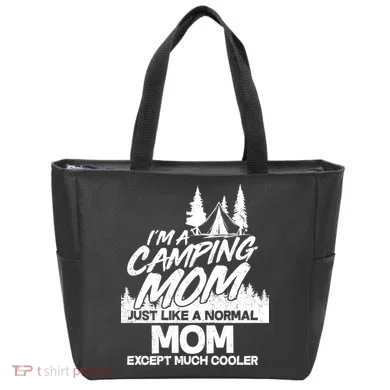 Camping Mom Tote Bag