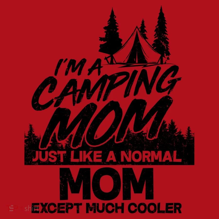 Camping Mom Christmas Stocking