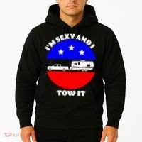 Camping RV I'm Sexy And I Tow It Hoodie thumb 2