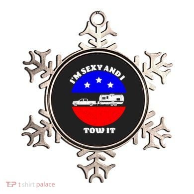 Camping RV I'm Sexy And I Tow It Ornament