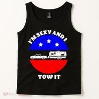 Camping RV I'm Sexy And I Tow It Tank Top thumb 2