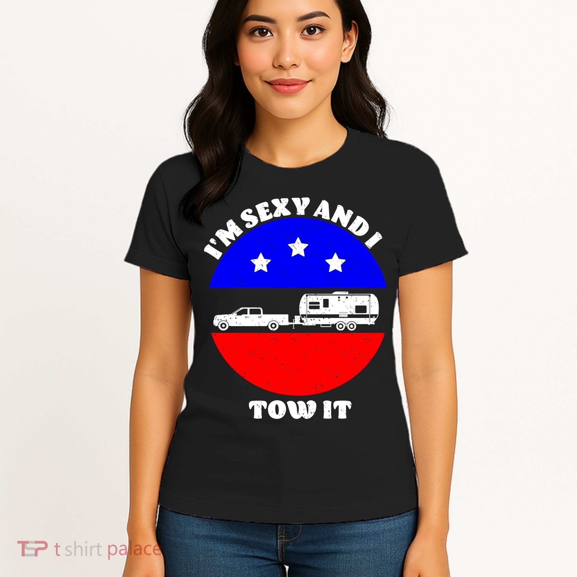 Camping RV I'm Sexy And I Tow It Women's T-Shirt