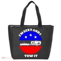 Camping RV I'm Sexy And I Tow It Tote Bag thumb 0
