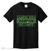 Camping With Champions Kids T-Shirt thumb 0