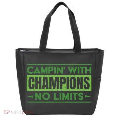Camping With Champions Tote Bag