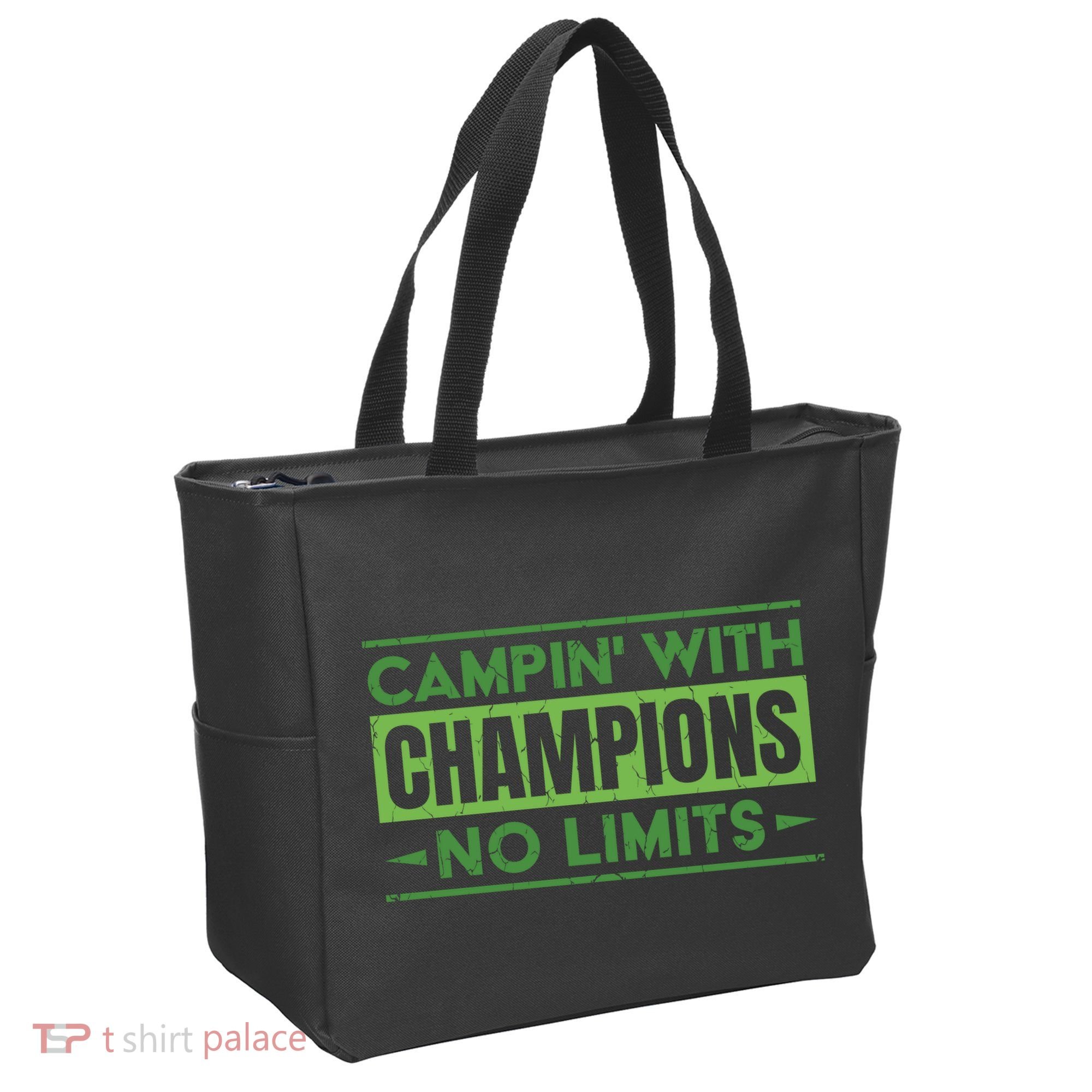 Camping With Champions Tote Bag