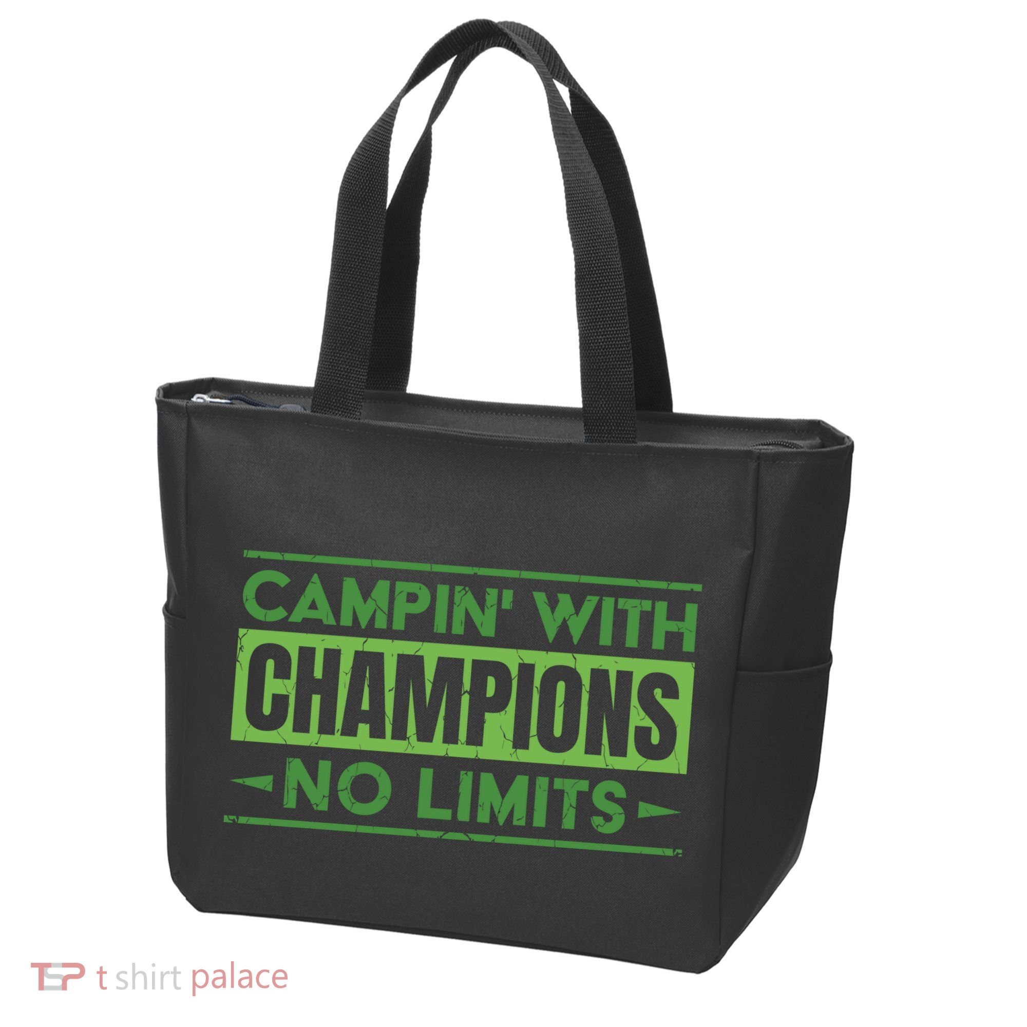 Camping With Champions Tote Bag