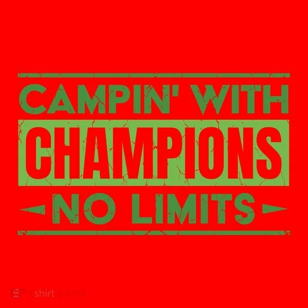 Camping With Champions Santa Hat