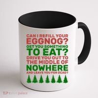 Can I Refill Your Eggnog Funny Christmas Coffee Mug thumb 1