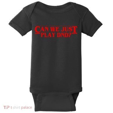 Can We Just Play DND? Baby Bodysuit