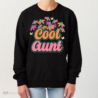Cool Aunt Niece Nephew Auntie Nephews Gift Women's Sweatshirt thumb 0
