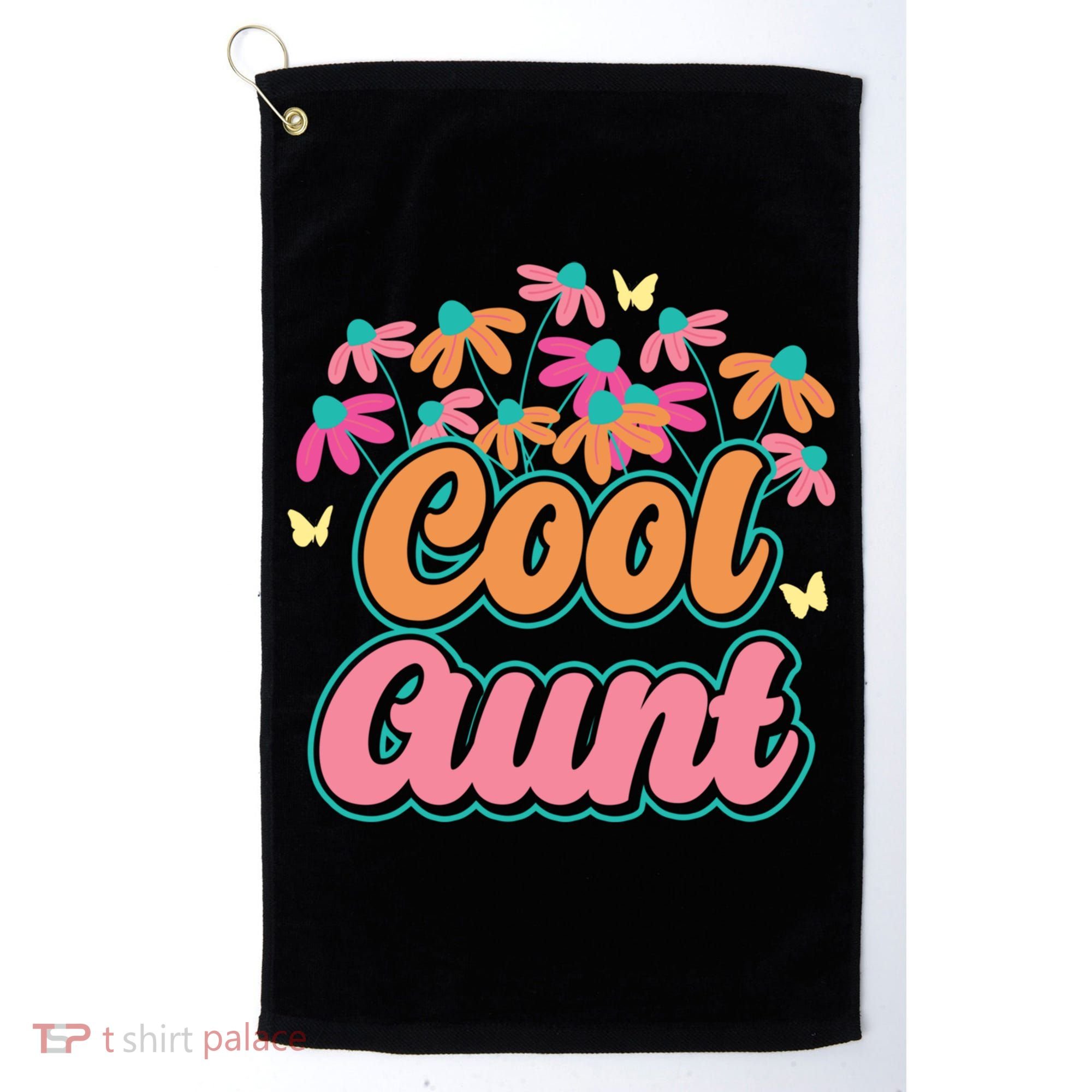 Cool Aunt Niece Nephew Auntie Nephews Gift Golf Towel