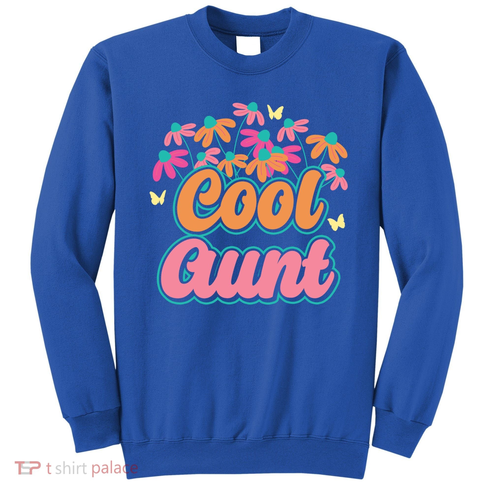 Cool Aunt Niece Nephew Auntie Nephews Gift Sweatshirt