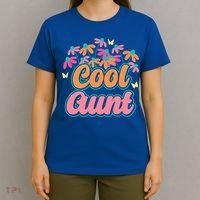 Cool Aunt Niece Nephew Auntie Nephews Gift T-Shirt thumb 4