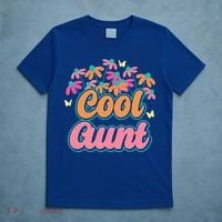 Cool Aunt Niece Nephew Auntie Nephews Gift T-Shirt thumb 5