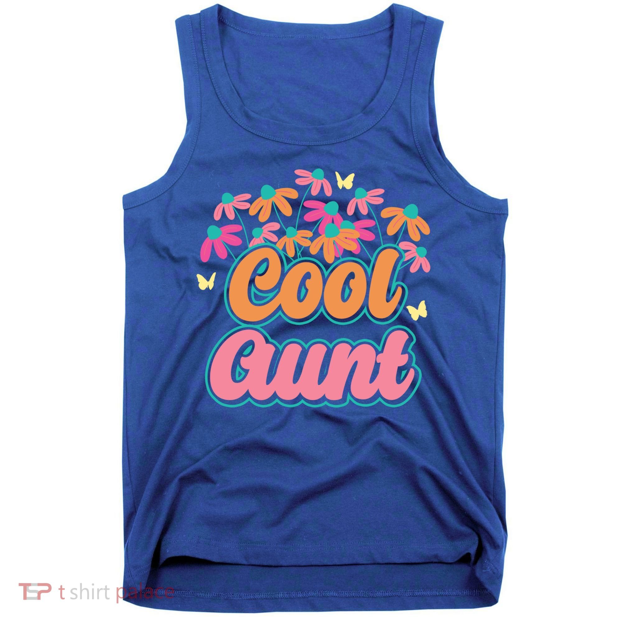 Cool Aunt Niece Nephew Auntie Nephews Gift Tank Top