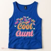 Cool Aunt Niece Nephew Auntie Nephews Gift Tank Top thumb 2