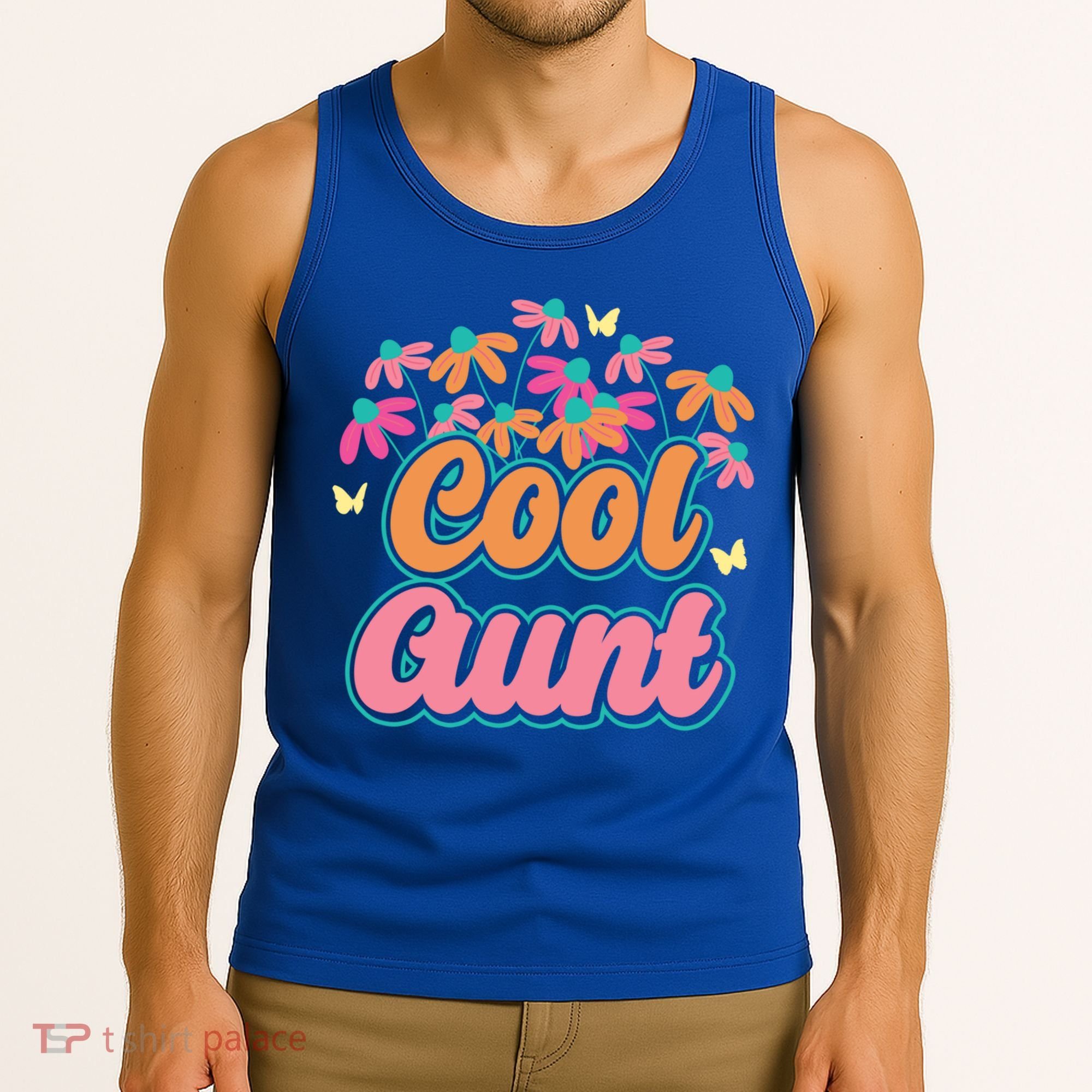 Cool Aunt Niece Nephew Auntie Nephews Gift Tank Top