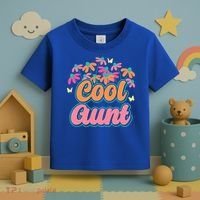 Cool Aunt Niece Nephew Auntie Nephews Gift Toddler T-Shirt thumb 3